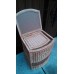 Laundry basket with wire rack, round 1141003
