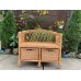 Wicker sofa with drawers 1120001