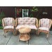 Wicker furniture set 1072015
