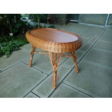 Oval mushroom table, dining 1013007