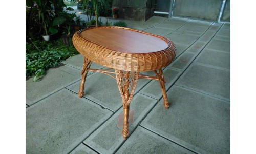 Oval mushroom table, dining 1013007