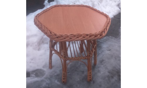 Pigtail table, hexagonal, coffee table 1013009