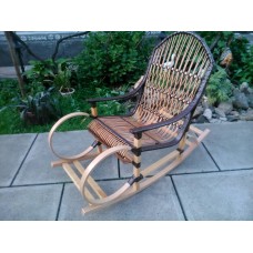 Rocking chair brown 1100018