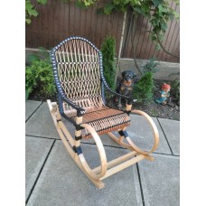 Rocking chair black and white 1100021