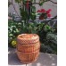 Storage basket, wicker, oval 1052001
