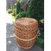 Storage basket, wicker, round 1052002