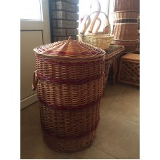 Wicker wicker barrel, multicolored, 1052016