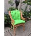 Кресло плетеное из лозы, с подушкой 1060011