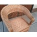 Кресло плетеное из лозы 1060014
