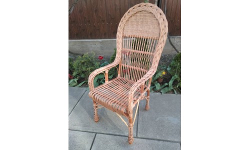Плетений стілець з лози 1060021
