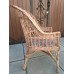 Плетене крісло з лози, м'яке сидіння 1060024