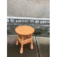 Wicker wicker stool (round), 1060027