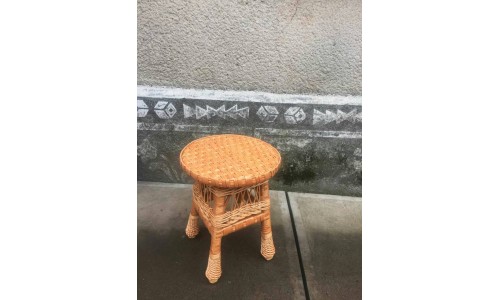 Wicker wicker stool (round), 1060027