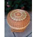 Пуфик плетений з лози (круглий), 1060034