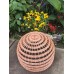 Wicker lamp made of whole vine 1090002