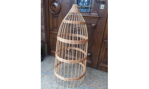 Wicker lamp made of whole vine 1900014 (40x90)