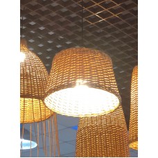 Lámpara de mimbre de vid picada 1900016 (35x30)