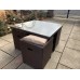 Rattan garden furniture set, transformer 4000018