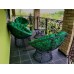 Ein Satz Gartenmöbel aus künstlichem Rattan 4000026